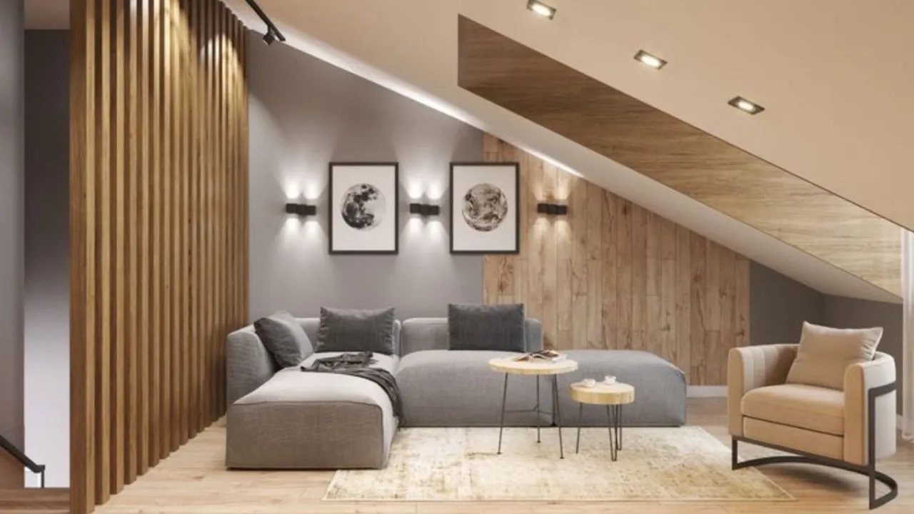 Jak urządzić salon na poddaszu - inspiracje i zdjęcia, które zachwycają