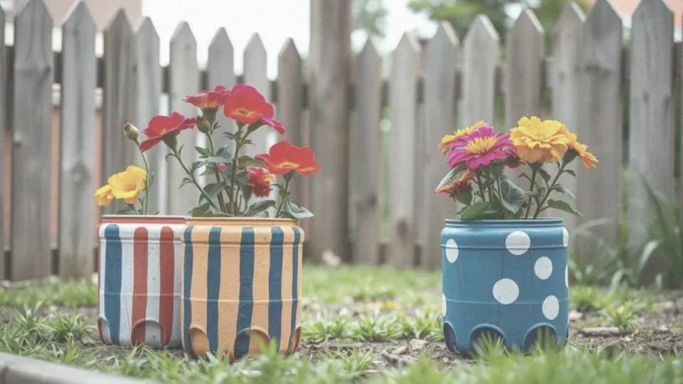 Jak zrobić kwietnik z butelek plastikowych: 10 prostych kroków