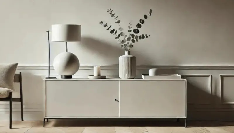 Co powiesić nad komodą w salonie, by uniknąć nudnego wnętrza?