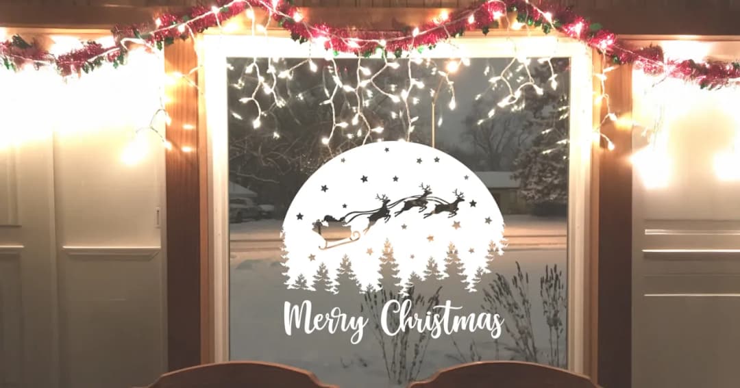 Jak ustroić okna na Boże Narodzenie i stworzyć świąteczny klimat