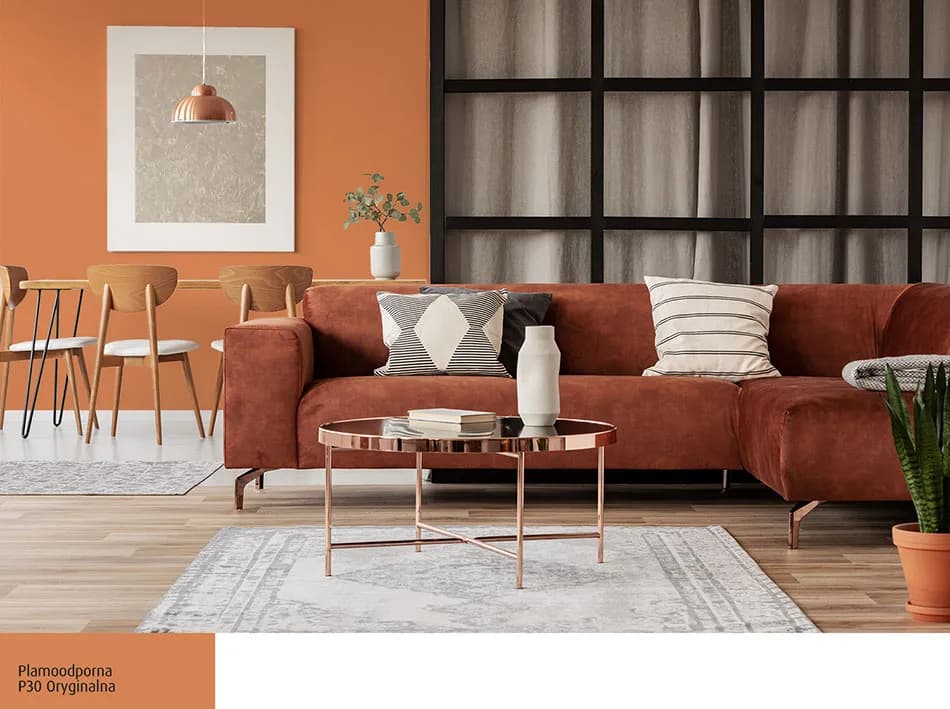 Salon z jadalnią: modne kolory i spójna aranżacja