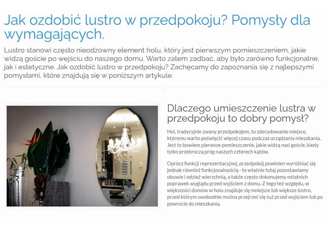 Jak ozdobić lustro w przedpokoju: 7 kreatywnych pomysłów