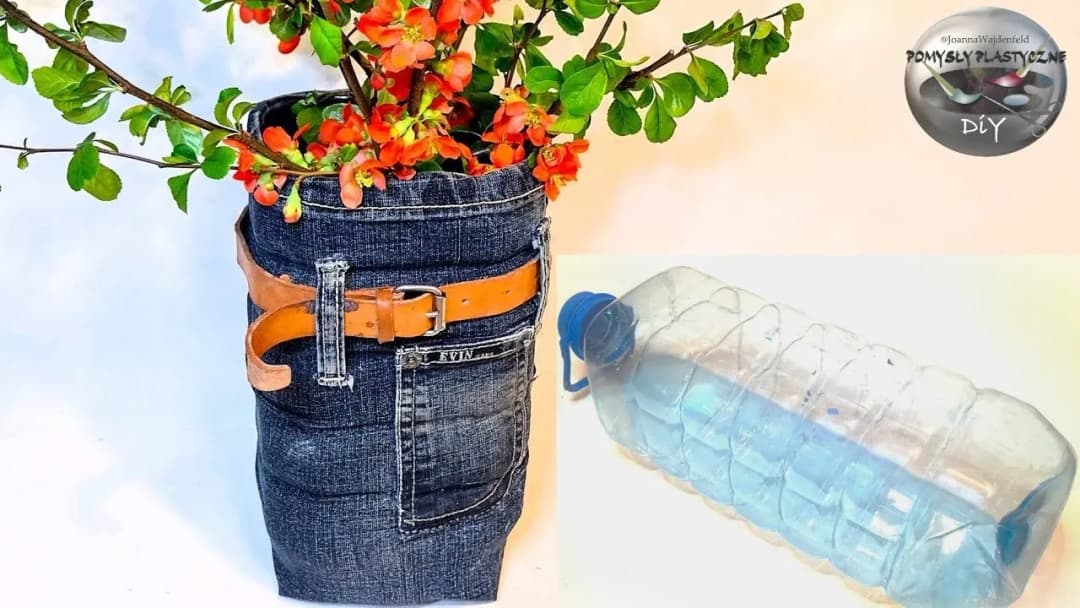 Jak zrobić kwietnik z jeansów i nadać mu unikalny styl w prosty sposób